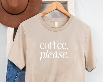 coffee shirt coffee please t-shirt for coffee lovers but first coffee tee