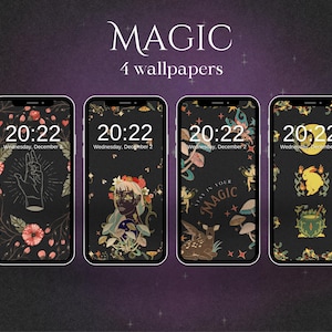 Bezaubernde Wald Wallpapers für Hexen und Zauberer | Smartphone Hintergrund |iPhone Magic Esoteric Wallpapers