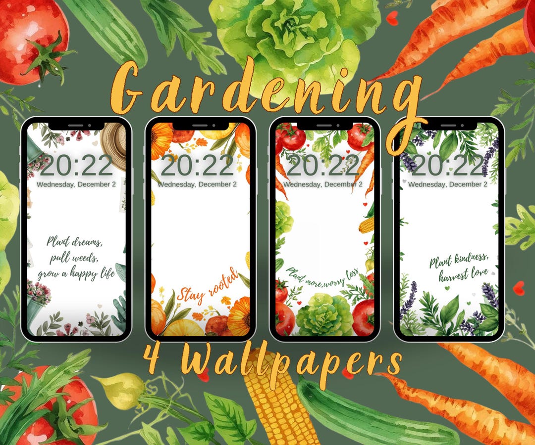 Gardening Aesthetic Phone Wallpapers | Plant Lover iPhone Backgrounds ...