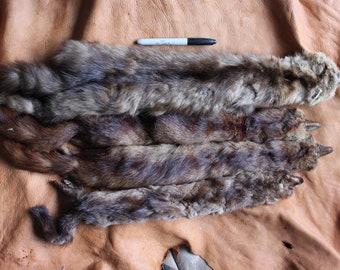 Lot of Four Vintage Mink Pelts Fur Stole DESTASH