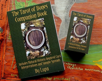 The Tarot of Bones Companion Book PAPERBACK ONLY no deck included - pagan taxidermy divination Wicca skulls magick tarot cards