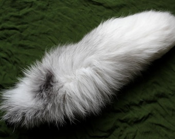 Fox Tail - Real Eco-friendly Cinnamon or Burgundy Fox Fur Dance
