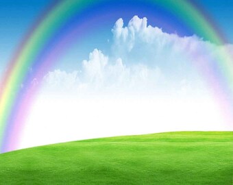 Rainbow backdrop | Etsy