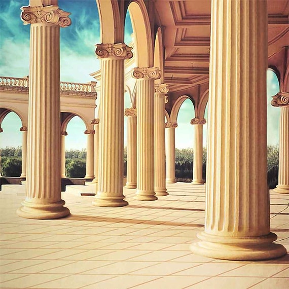 Pillars Background Pillars Background