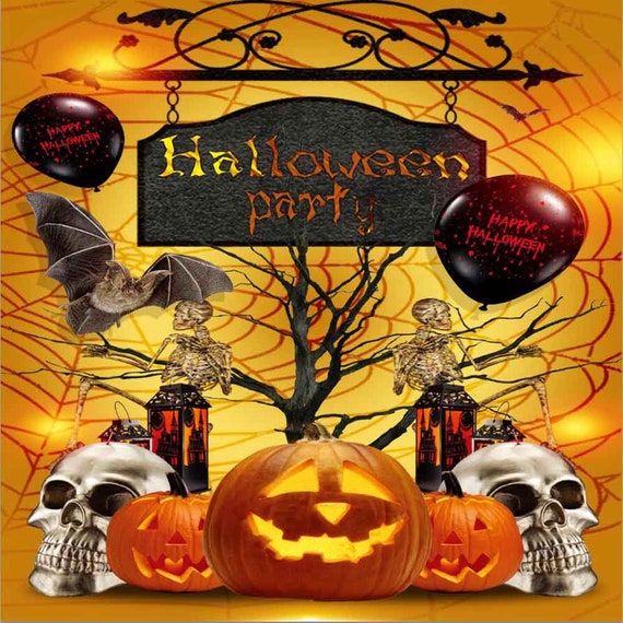 GladsBuy Pumpkin Tomb 10 x 10 Computer Printed Photography Backdrop Halloween Theme Background LMG-444 GladsBuy Pumpkin Tomb 10 x 10 Computer Printed Photography Backdrop Halloween Theme Background LMG-444