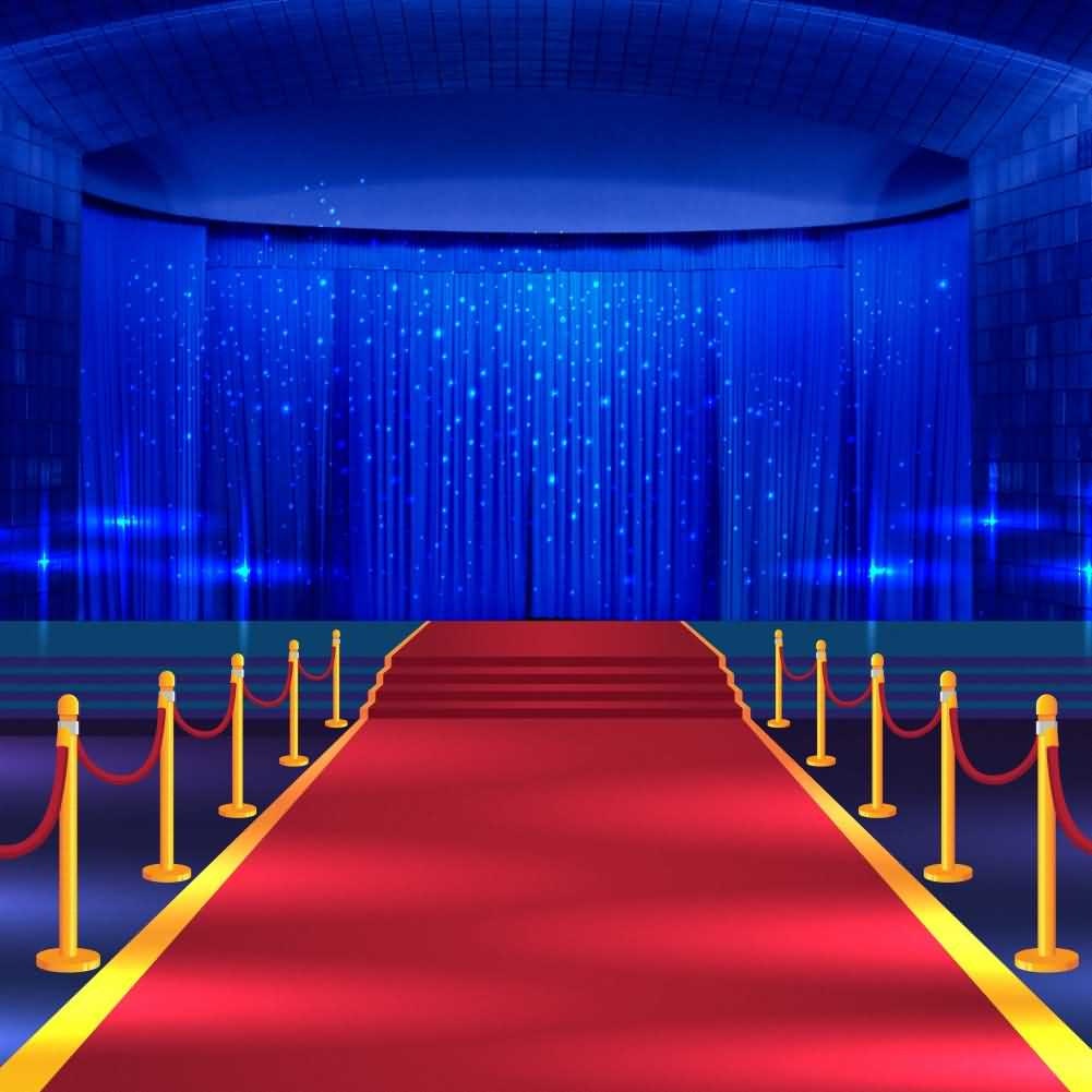 Pillar Red Carpet Photography Printed Background - Etsy