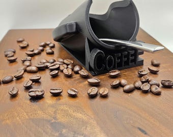 3D Printed Coffee Spoon Rest: Unique Coffee Lover Gift