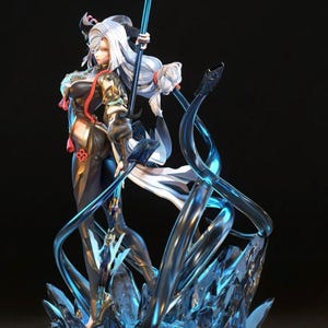 3D Printed Shenne Figure -&quot;Hand-Painted Collectible - Sla printing-3D Printed Art- 3d statue -3d printing -3d printer- sculpture