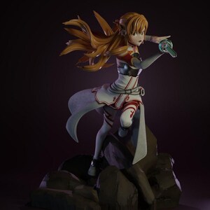Asuna Figure - Etsy