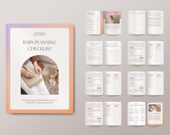 Pregnancy Trimester Checklist | Baby Planning Checklist, Pregnancy Checklist, Printable Pregnancy Planner, Trimester Guides and Overviews