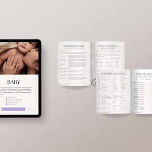 Postpartum Planner | Postpartum Workbook, New Mom Planner, Postpartum Guide, Digital Newborn Planner, Postpartum Tool, Postpartum Support image 6