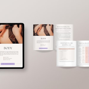 Postpartum Planner | Postpartum Workbook, New Mom Planner, Postpartum Guide, Digital Newborn Planner, Postpartum Tool, Postpartum Support image 5