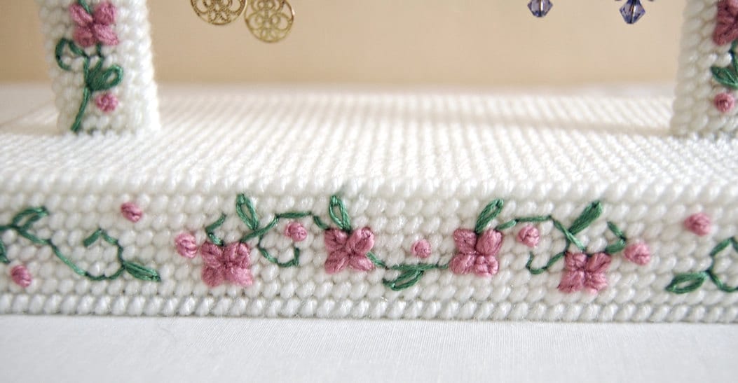PATTERN Posy Earring Holder in Plastic Canvas Etsy