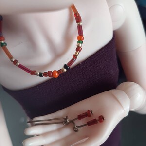 Fiery Jewellry Set for BJD 13 scale 22inch image 2