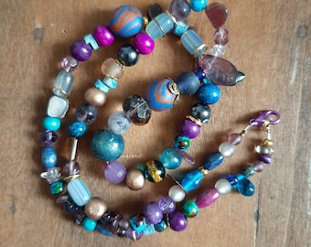 Beads Extravaganza Necklace 10 TURQUOISE