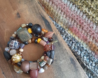 Perlen Extravaganza Halskette 12 WOODLAND