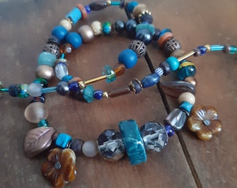 Perlen Extravaganza Halskette 13 ÄGYPTISCH