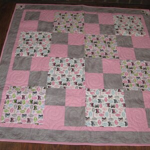 Jeep Baby Infant Toddler Quilt Handmade 47 x 47 inches Lap Throw Quilt