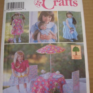Pappmaché 8060 Puppenkleidung Schnittmuster 18 in Dolls Uncut Factory Falten 1998