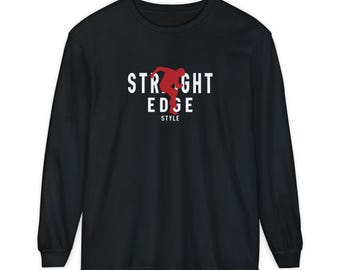 Straight Edge Style Long Sleeve Shirt | AirJordan Style Comfort Tee