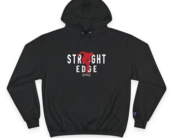 Straight Edge Style Hoodie | AirJordan Champion Style