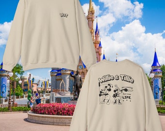 Killer Steamboat Willie Sweatshirt, Vintage Mickey Mouse Jumper, Retro Graphic Pullover, Cartoon Character Top, Classic Animation Crewneck