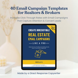 40 Modelos de E-mail Editáveis para Corretores de Imóveis (Download Digital)