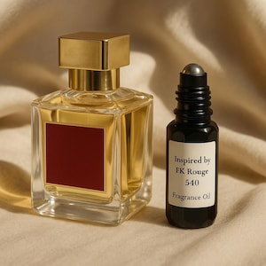 Inspired by MFK Baccarat Rouge 540 | Concentrated Perfume Oil | Luxury Roll-on | Elegant Gift | Luxury Perfume Gift Idea | Long-lasting