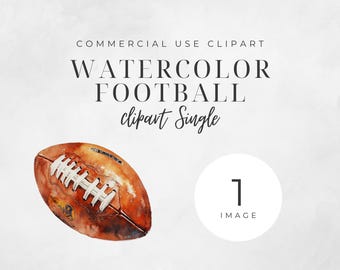 Imagem única de futebol em aquarela. 300 DPI, PNG, fundo transparente