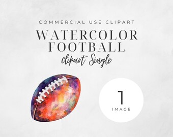 Imagem única de futebol em aquarela. 300 DPI, PNG, fundo transparente