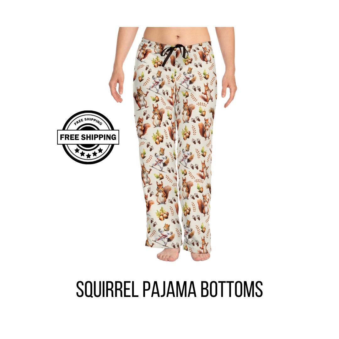 Squirrel Pjs Etsy UK