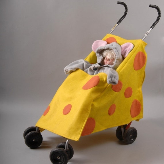 Really Cool Mouse and Cheese Stroller Cover and Costume