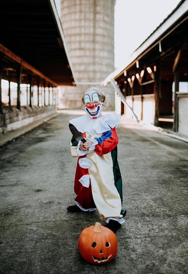 Michael Myers Clown Halloween Costume