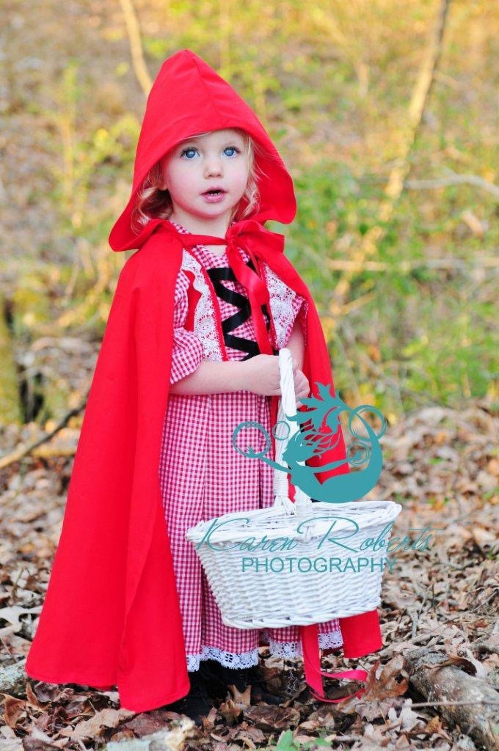 Little Red Riding Hood Dress and Cape | Etsy