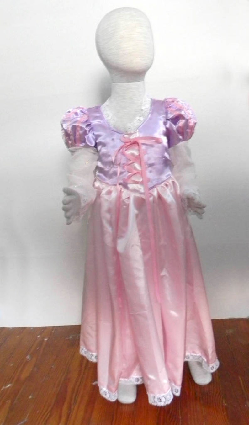 Rapunzel Dress and Wig. Size 2-6 | Etsy