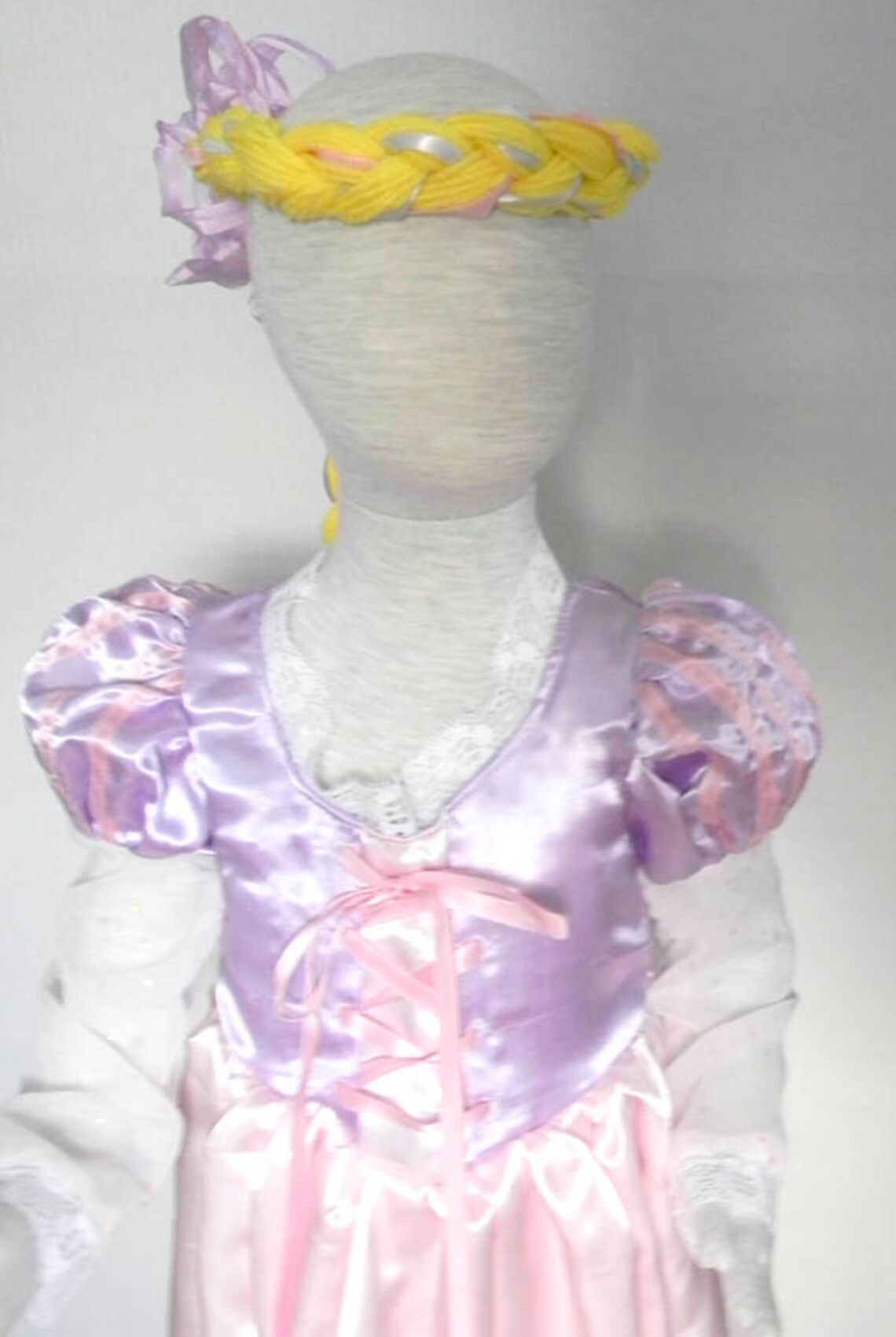 rapunzel dress and wig
