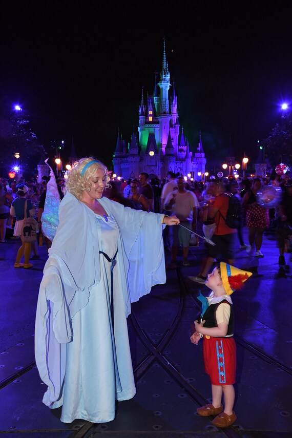 Pinocchio S Blue Fairy Costume Etsy Pinocchio S Blue Fairy Costume Etsy