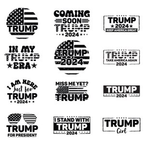 Trumpf 2024 Bundle SVG, Trumpf Bundle PNG, Trumpf 2024 SVG, amerikanischer Trumpf, Bester Trumpf, Retro Trumpf svg, Liebestrumpf svg, Trumpf Ära, Png