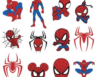 Spidey and his Amazing Friends SVG Bundle, Spidey Birthday, Spidey Clipart, Spidey and his Amazing Friends PNG, Spidey SVG, Spidey Shirt