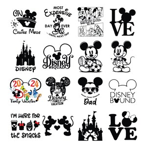 2025 Family Trip Bundle SVG PNG, 2025 Family Vacation Png, Family Trip Sublimation Design, Vacay Mode Png, Magical Kingdom Trip 2025