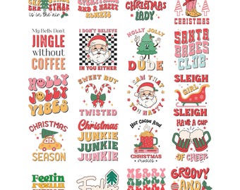 Christmas Bundle Png, Merry Christmas Png, Christmas Png, Western PNG, Santa Claus PNG, Bundle Png, Sublimation Designs, Digital Download