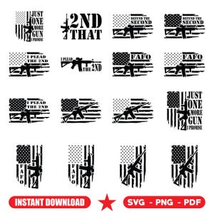 2nd Amendment Bundle Svg, 2nd Amendment t-shirt Svg, American flag svg, Patriotic svg, Second Amendment svg, Military svg, Svgcraftor