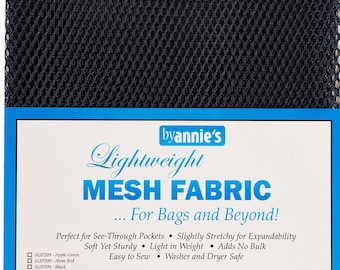 Mesh fabric Light Weight--18 inch x 54 inch Pocket Mesh NAVY BLUE