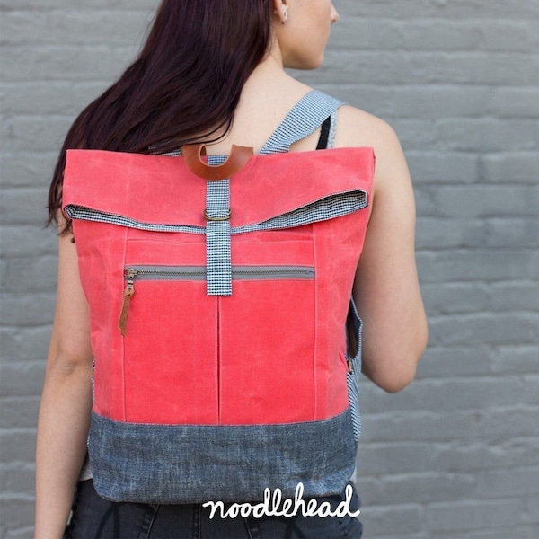 Range Backpack Sewing Pattern - Anna Graham - Noodlehead