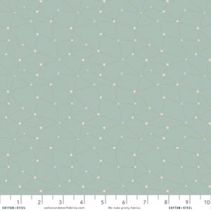 Starry Night Look to the Stars - Carys Mula - Savanna - Cotton + Steel Fabrics - Quilters Cotton