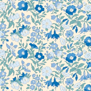 Mamie Field C 108" WIDEBACK - Liberty of London - Riley Blake Fabrics - Quilters Cotton Quilt Backing - Continuous Half Yard 0166W68205C