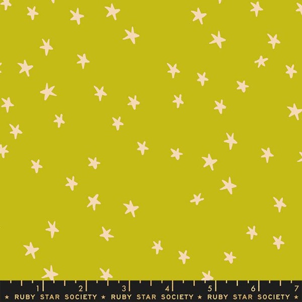 Starry Pistachio - Starry - Alexia Abegg - Ruby Star Society Fabric - Moda 100% Quilters Cotton - RS4109-37