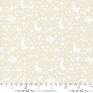 Wonder Dot Eggshell White - Carta de amor - Lizzy House - Moda 100% algodón para acolchados 37127-41