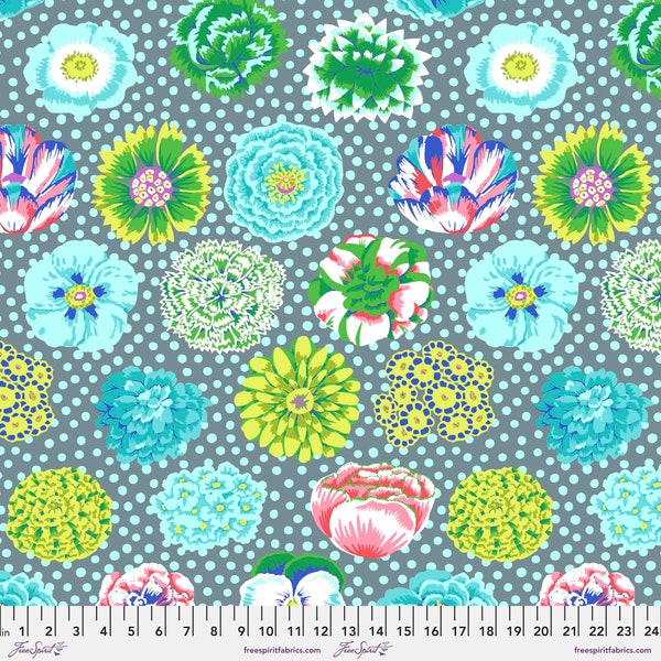 Big Blooms Pastel - August 2022 - Kaffe Fassett Collective - 100% Quilters Cotton