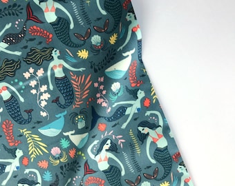 Siren Song Twilight - Sirena - Jessica Swift - Art Gallery Fabrics 100% Quilters Cotton